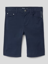 Slim Fit Bermudas im 5-Pocket-Design von s.Oliver RED LABEL Blau - 1