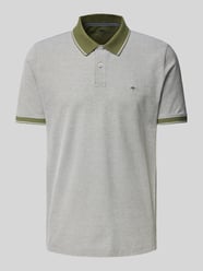 Regular Fit Poloshirt mit Logo-Stitching von Fynch-Hatton - 17