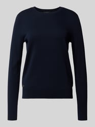 Sweter z dzianiny z prążkowanymi wykończeniami model ‘SHAVONNE’ od Lauren Ralph Lauren - 30