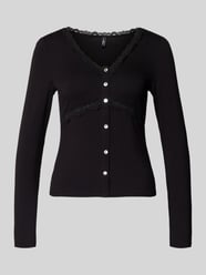 Slim Fit Langarmshirt aus Viskose-Mix Modell 'SINI' von ONLY - 12