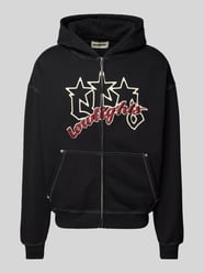 Sweatjacke mit Label-Print von Low Lights Studios - 10