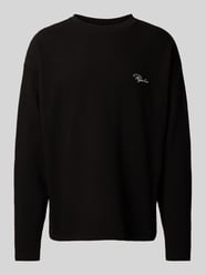 Oversized Sweatshirt mit Sturkturmuster Modell 'SIGNAR' von Pegador - 40