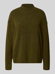 Sweter o kroju regular fit z dzianiny z mieszanki żywej wełny od Marc O'Polo DENIM - 9