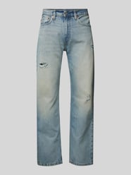 Relaxed Fit Jeans im Destroyed-Look Modell '555' von Levi's® - 38