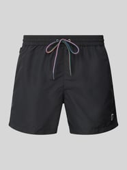 Badehose mit Label-Patch Modell 'ZEBRA' von PAUL SMITH - 14