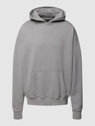 Oversized Hoodie mit Label-Detail von Pegador Grau / Schwarz - 6