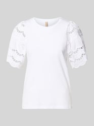 t-shirt z haftem angielskim model 'LORAINE' od Soyaconcept - 12