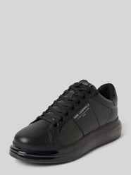 Ledersneaker mit Label-Schriftzug Modell 'LOW KAPRI' von Karl Lagerfeld Schwarz - 22