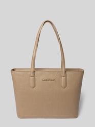 Shopper met logomotief en labelapplicatie, model 'PANSY' van VALENTINO BAGS Beige - 37