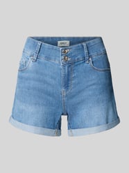 Regular fit korte jeans van katoenmix, model 'CARMEN' van Only - 38
