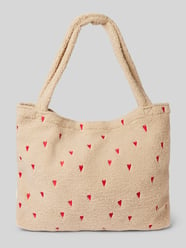 Handtasche aus Teddyfell von STUDIO NOOS Beige - 4