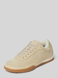 Lage sneakers van echt leer, model 'CARLYNN' van BOSS Beige - 47