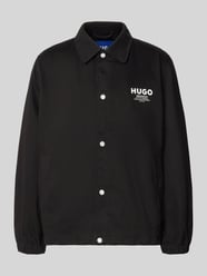 Regular Fit Bomberjacke / Blouson aus reiner Baumwolle Modell 'Biyo2631' von HUGO Blue - 35