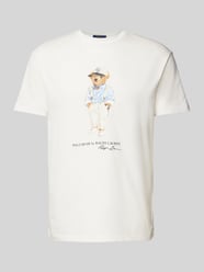 T-Shirt mit Label-Print von Polo Ralph Lauren Weiß - 5