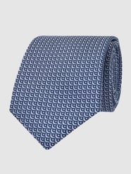 Krawatte aus reiner Seide (7 cm) von Willen Blau - 46