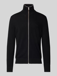 Regular Fit Strickjacke aus Baumwoll-Mix mit Schurwoll-Anteil von Marc O'Polo - 21