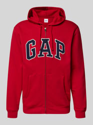 Bluza rozpinana z logo i kieszenią kangurka od GAP - 3