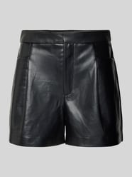 Shorts mit seitlichen Eingrifftaschen von Jake*s Casual Schwarz - 40