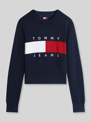 Sweter w kroju regular fit z czystej bawełny od Tommy Jeans - 3