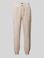 Regular Fit Sweatpants mit Strukturmuster Modell 'Contemp' von BOSS - 45