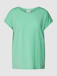 T-shirt met ronde hals, model 'PLAIN' van Vero Moda Groen - 34