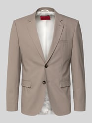 Marynarka garniturowa o kroju super slim fit z mieszanki wełny model 'ARTI' od HUGO - 14