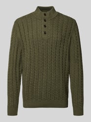 Troyer o kroju regular fit z Mieszanka bawełny i wełny od Fynch-Hatton - 43