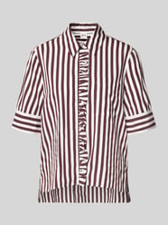 bluzka koszulowa o kroju regular fit z mieszanki wiskozy model 'VICA FRIL' od Brax - 41