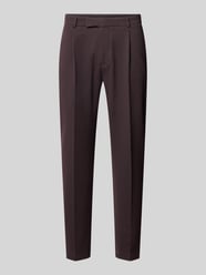 Straight Fit Hose mit Viskose-Mix Modell 'Salto' von CINQUE Bordeaux - 45
