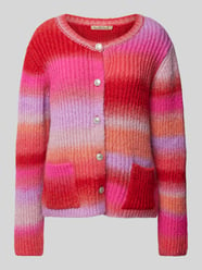 Strickjacke mit Knopfleiste von Smith and Soul Pink - 20