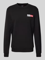 Sweatshirt mit Label-Print von ADIDAS SPORTSWEAR Schwarz - 46