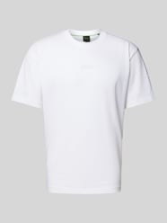 T-Shirt mit Logo-Print von BOSS Green Weiß - 18