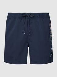 Badehose mit Label-Detail Modell 'ALL DAY HERITAGE' von Billabong Blau - 26
