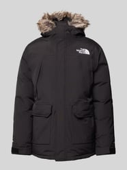 Daunenjacke mit Kapuze von The North Face Schwarz - 8