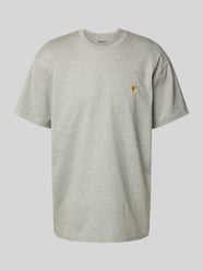 T-shirt z wyhaftowanym logo od Carhartt Work In Progress - 37