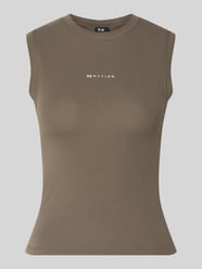 Slim Fit Top aus Lyocell-Bauwoll-Mix Modell 'Lenox' von P.E Nation Beige - 22