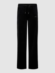 Sweatpants met siersteentjes van Fubu Zwart - 7