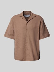 Relaxed Fit Freizeithemd mit Strukturmuster von REVIEW Beige - 19