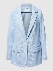 Blazer met klepzakken van comma Casual Identity Blauw / turquoise - 4