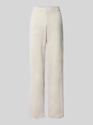 Wide Leg Hose mit Strukturmuster Modell 'ELAINE' von Raffaello Rossi Beige - 43