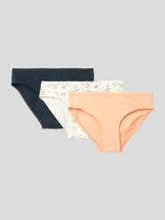 Slip met elastische band in een set van 3 stuks van Schiesser Oranje - 2