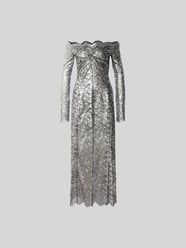 Off-Shoulder-Kleid aus Spitze von Rabanne - 46