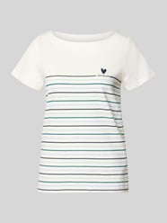 T-shirt w kroju regular fit z czystej bawełny organicznej od Tom Tailor - 13