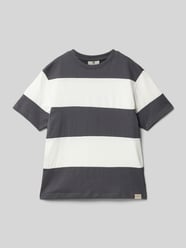T-Shirt mit geripptem Rundhalsausschnitt von Garcia - 15