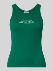 Top z Wyhaftowane logo model 'CONTOUR' od Calvin Klein Jeans - 27