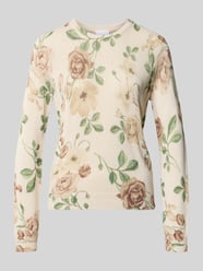 sweter z dzianiny z mieszanka lnu z dodatek wiskozy od Jake*s Collection - 9