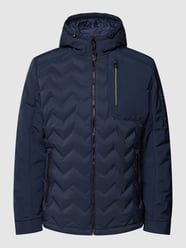 Gewatteerd jack met ritszakken van Lerros Blauw - 20