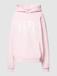 Oversized Hoodie mit Label-Detail von REVIEW Rosa - 34