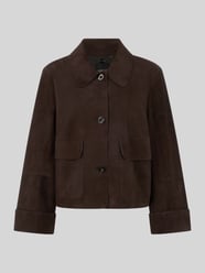 Regular Fit Lederjacke aus echtem Leder von Marc Cain - 45