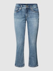 Jeansy o kroju regular fit z 5 kieszeniami model ‘BRITT’ od Silver Jeans Niebieski - 17